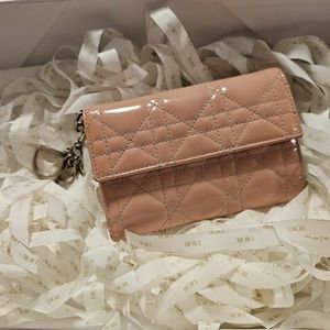 Authentic dior trifold wallet